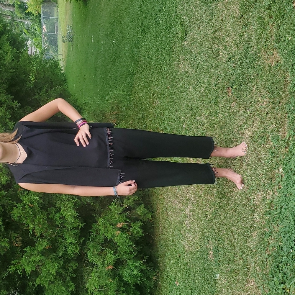 Ronni Nicole by Ouida womans 3 piece pant suit size 10